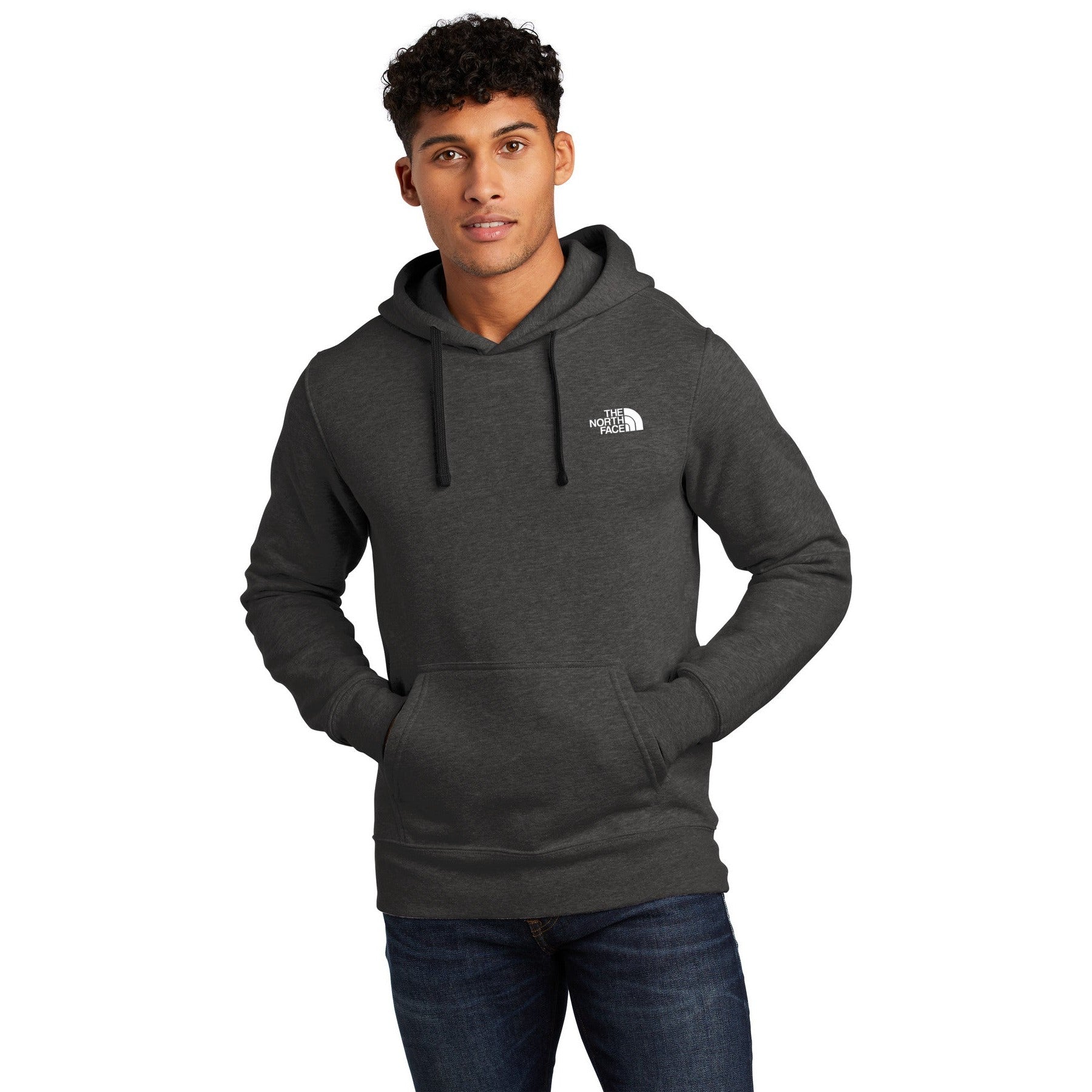 The North Face-LIMITED EDITION The North Face® Chest Logo Pullover Hoodie NF0A7V9B-MedTech-2